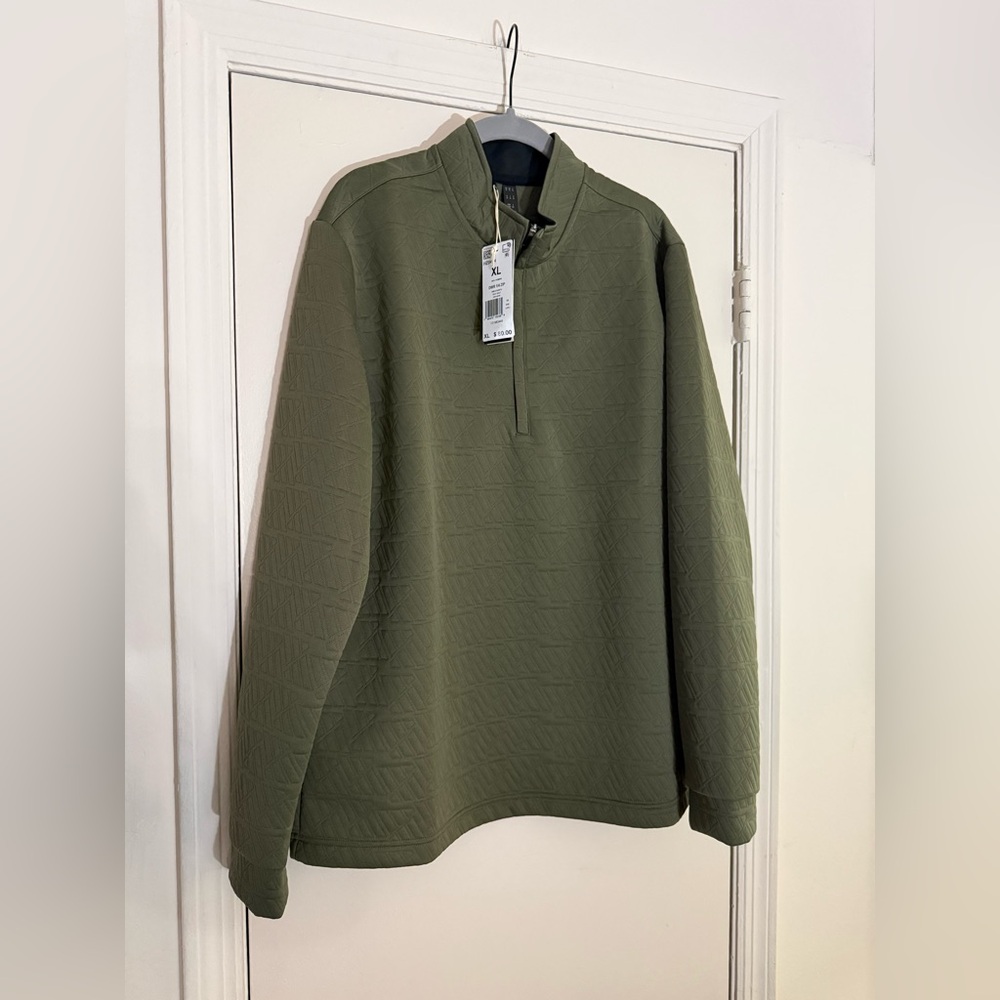 Adidas Men's Olive Green Zip-Up Sweater
Size XL
Never Worn
New With Tags